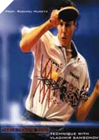 Book: Table Tennis 2000: Technique with Vladimir Samsonov Book: Table Tennis 2000: Technique with Vladimir Samsonov