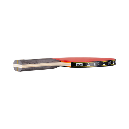 Red and black table tennis racket