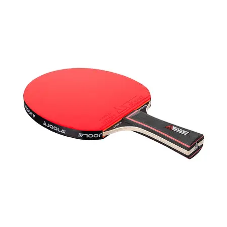 Joola ping pong paddle on white background.