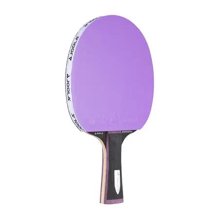 Joola brand ping pong paddle, purple.