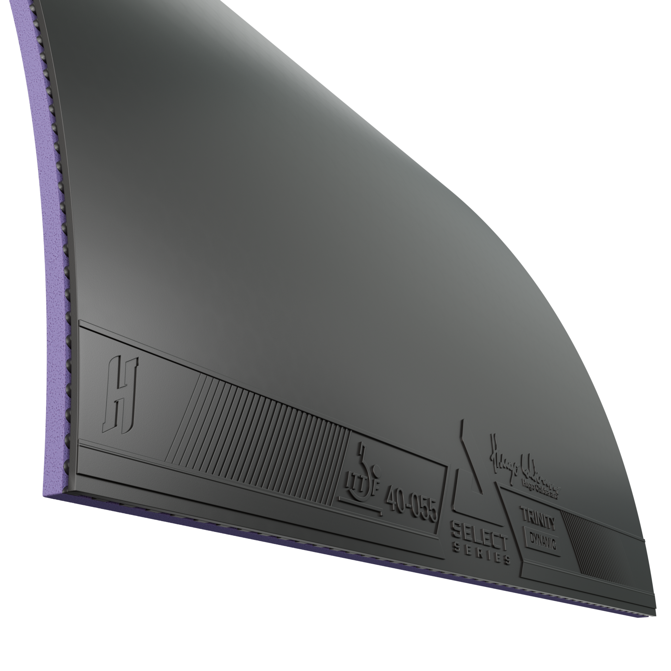 High-performance table tennis blade detail