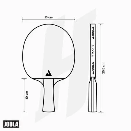 Joola table tennis racket schematic