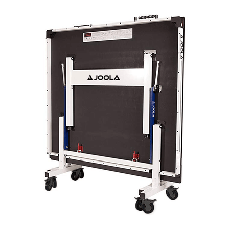 Joola table tennis table folded up