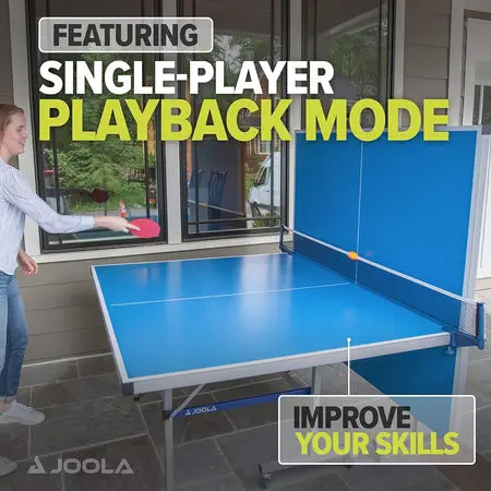 Table tennis single-player mode demonstration