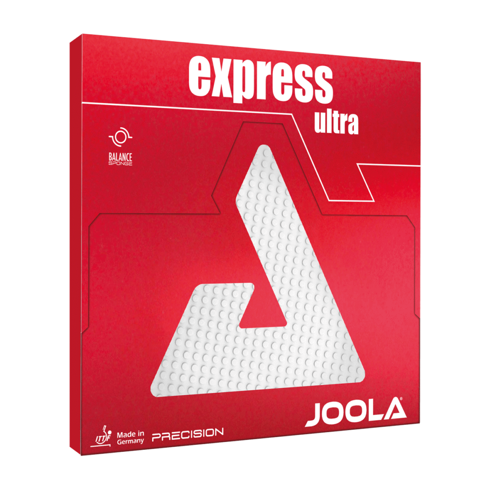 Table tennis rubber with red packaging