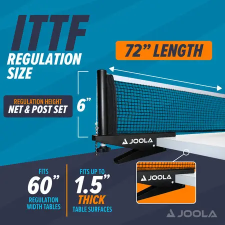 Joola table tennis net details