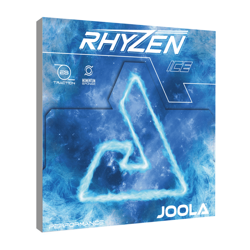 Joola Rhyzen Ice packaging design.