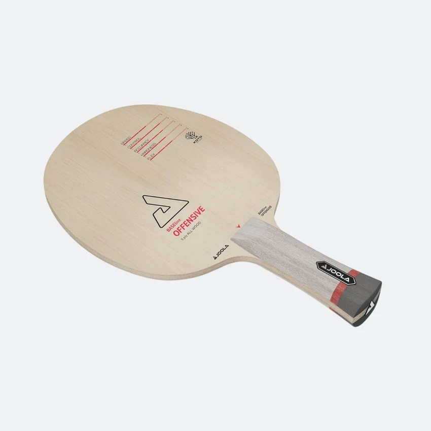Offensive-style table tennis paddle design