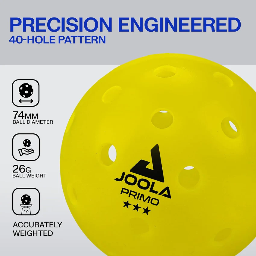 Joola Primo table tennis ball, 40 holes