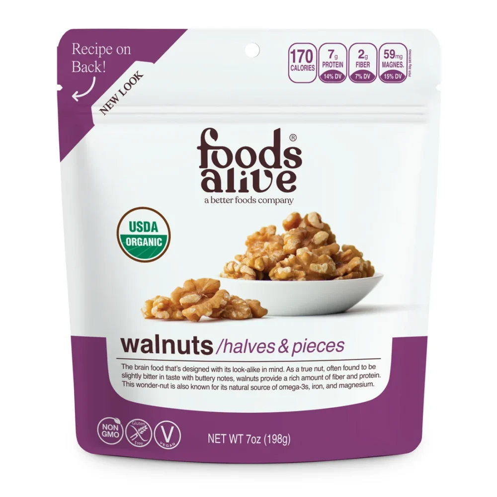 Foods Alive walnut pieces